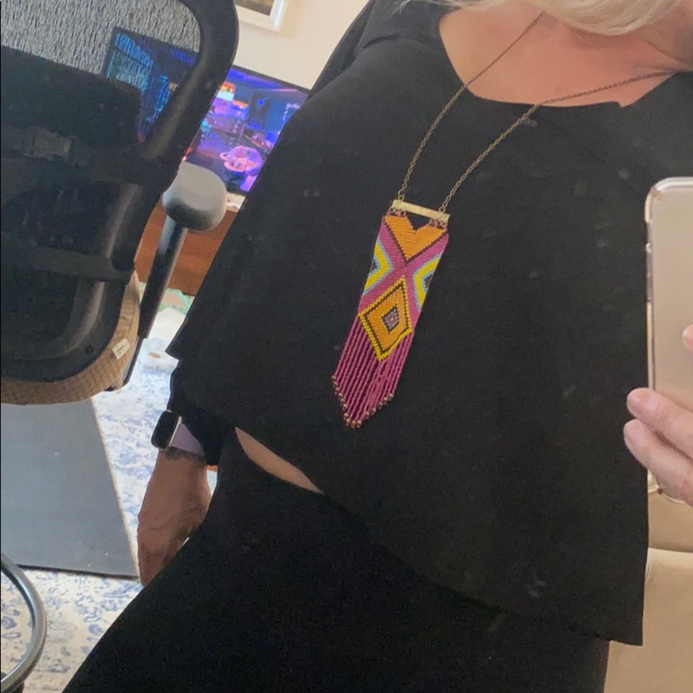 Boho statement necklace - Picture 2 of 4